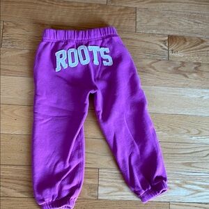 Roots Kids Purple Sweatpants